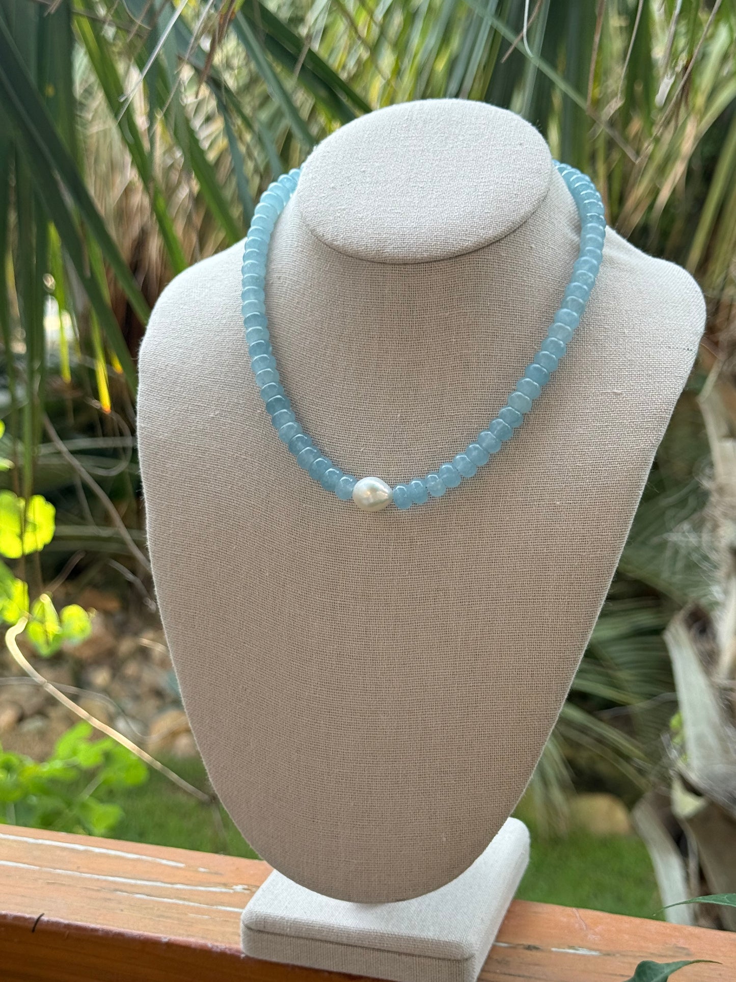 Blue Heron Necklace