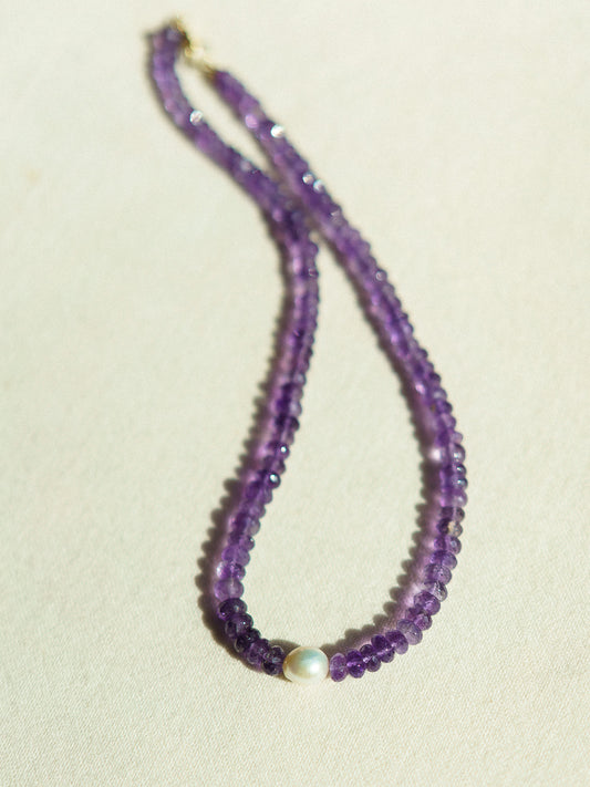 The Mia Amethyst Necklace