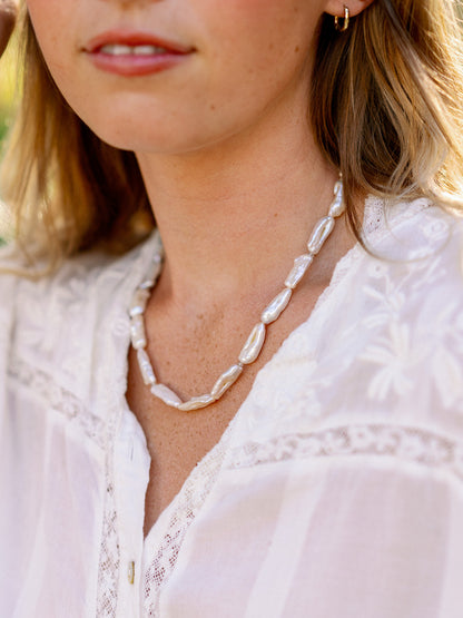 Modern Muse Pearl Necklace