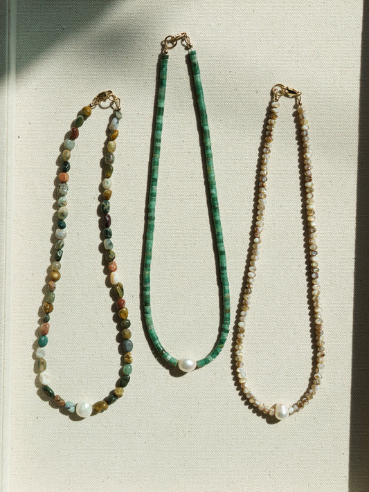 Cali Girl Stone Necklace