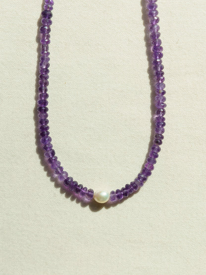 The Mia Amethyst Necklace