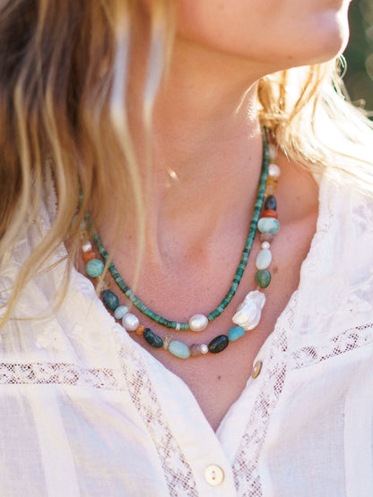 Verde Pearl Necklace