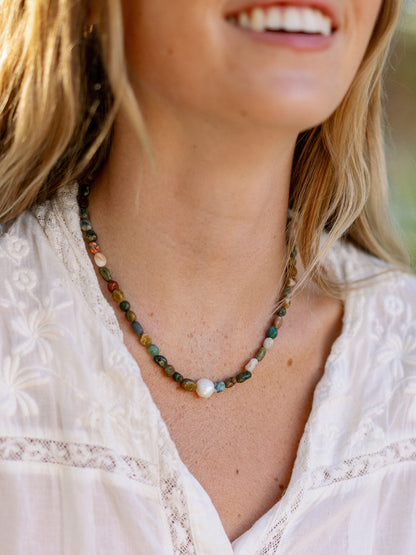 Cali Girl Stone Necklace