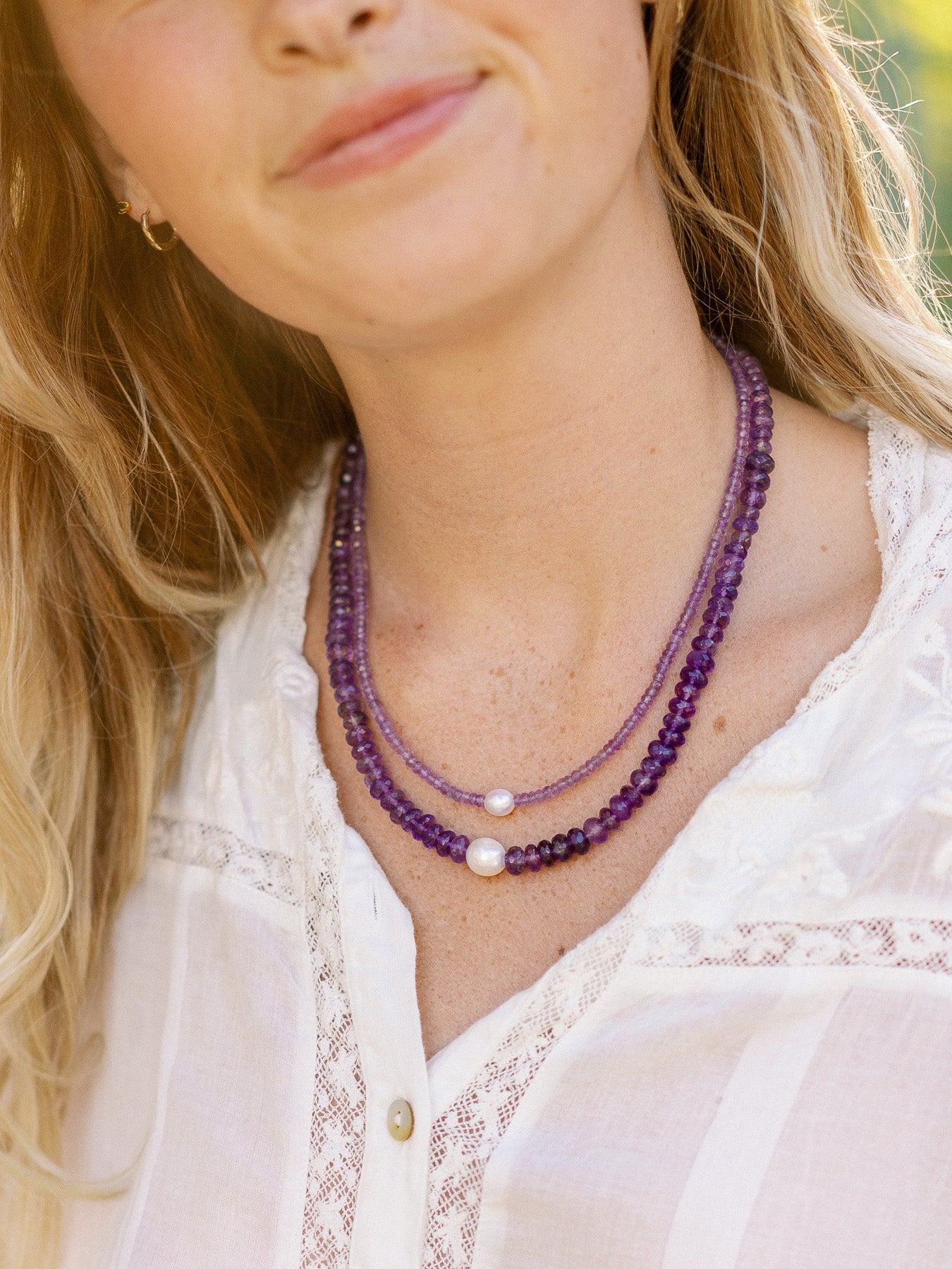 The Mia Amethyst Necklace