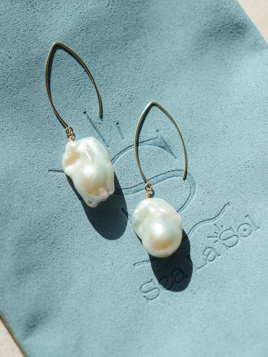 The Pearl Drop Earrings